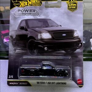 Hot Wheels '99 Ford F-150 SVT Lightning - Black